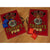 Custom Fireman's Pub Mini Bean Bag Toss Set with blue and red beanbags