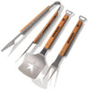 Grill Boss Superfan Grill Set showing Dallas Cowboys logo and text. Includes Tongs, Spatula and fork